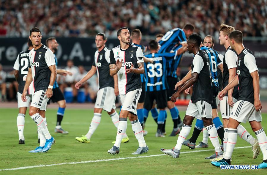 (SP)CHINA-NANJING-FOOTBALL-INTERNATIONAL CHAMPIONS CUP-JUVENTUS VS INTER MILAN (CN)