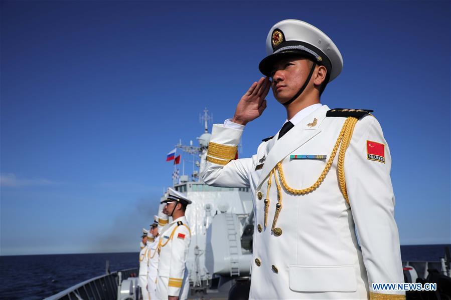 RUSSIA-ST. PETERSBURG-NAVY DAY-CHINESE WARSHIP