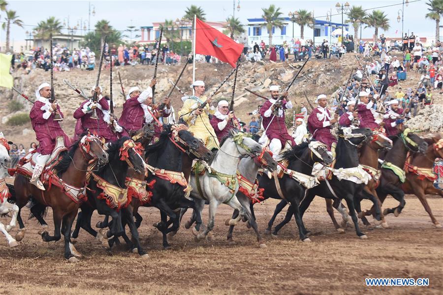 MOROCCO-RABAT-HORSE SHOW-FANTASIA