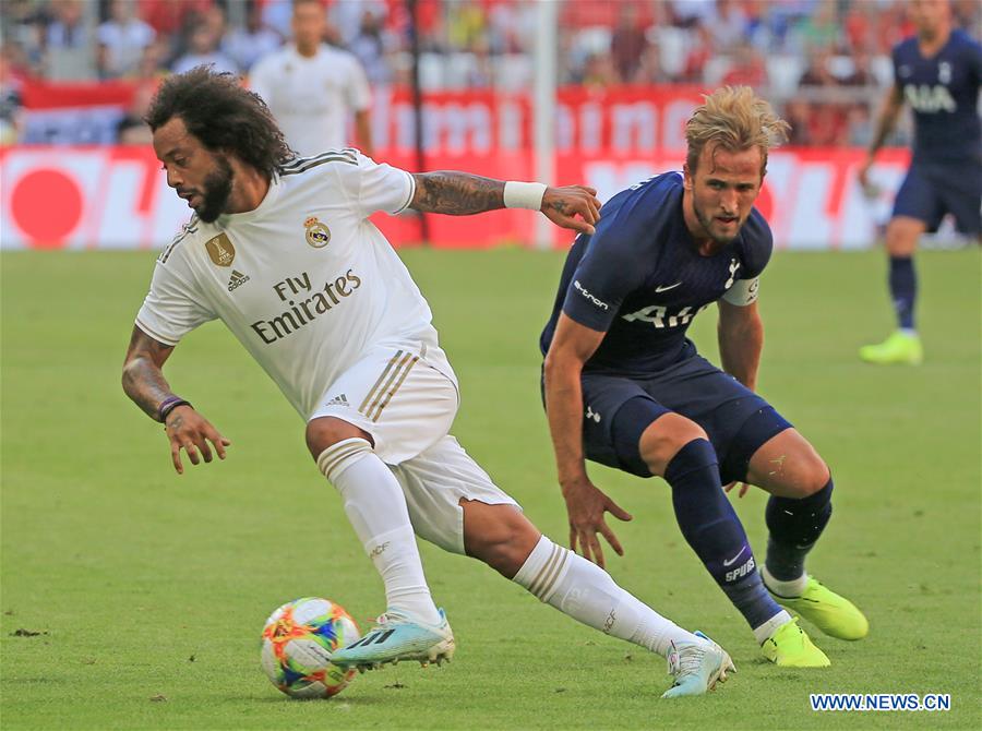 (SP)GERMANY-MUNICH-SOCCER-AUDI CUP-SEMIFINALS-REAL MADRID VS TOTTENHAM HOTSPUR