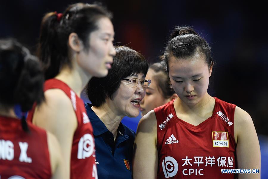 (SP)CHINA-NINGBO-FIVB-TOKYO VOLLEYBALL QUALIFICATION-CHN VS CZE