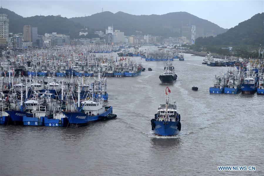 CHINA-ZHEJIANG-ZHOUSHAN-TYPHOON-LEKIMA (CN)