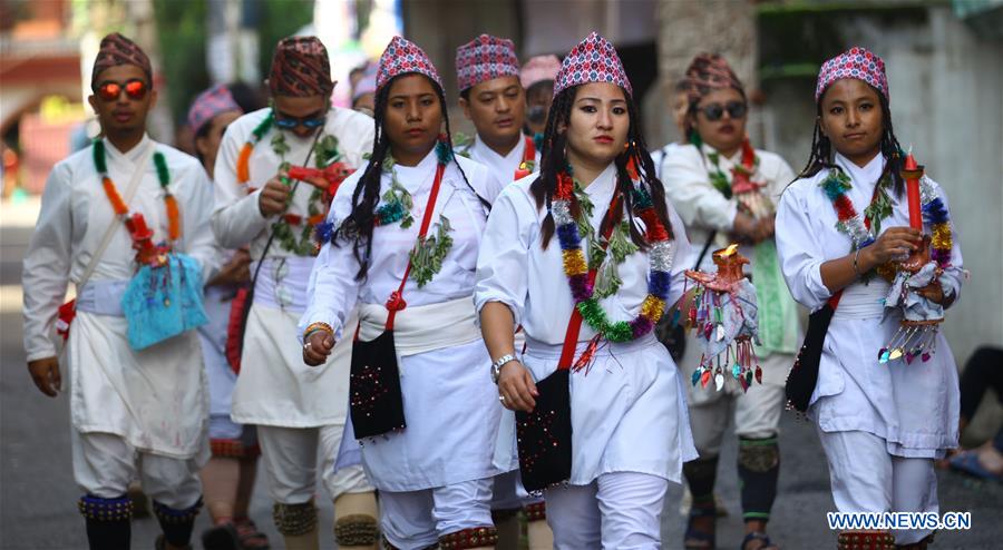 NEPAL-LALITPUR-CULTURE-MATAYA FESTIVAL