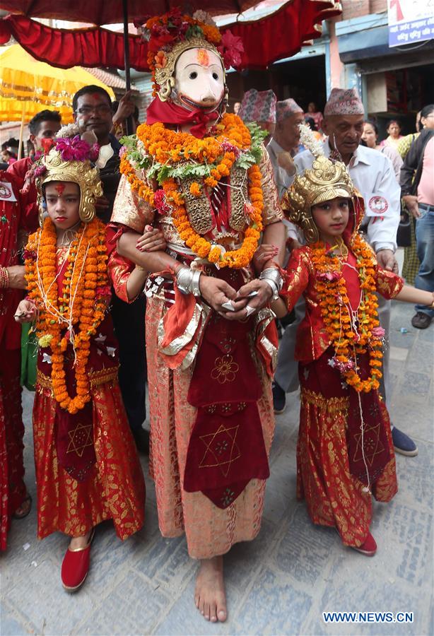 NEPAL-LALITPUR-NARSINGH FESTIVAL