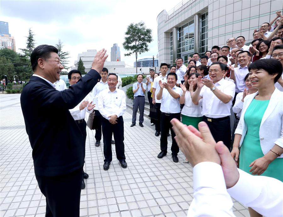 CHINA-GANSU-LANZHOU-XI JINPING-INSPECTION (CN)