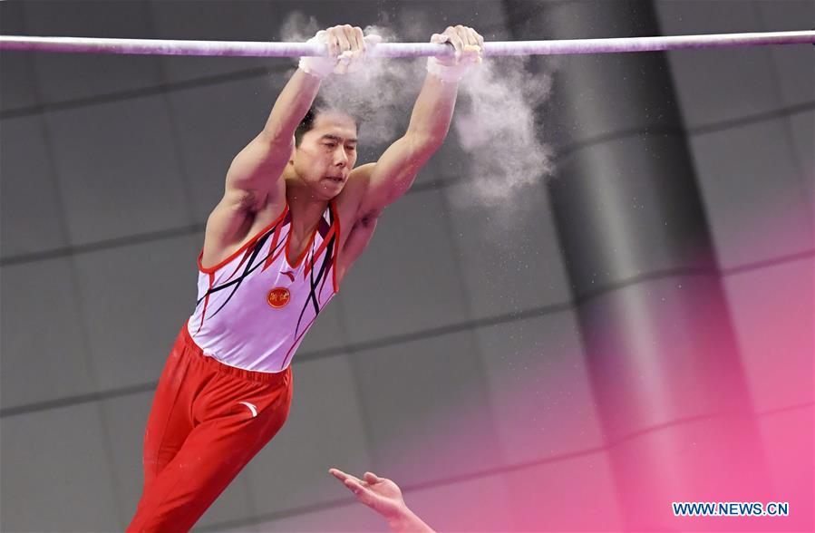 (SP)CHINA-SHAANXI-XI'AN-GYMNASTICS-CHINESE NATIONAL CHAMPIONSHIPS (CN)