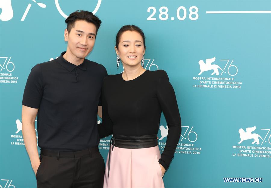 ITALY-VENICE-FILM FESTIVAL-CHINESE FILM "SATURDAY FICTION"-CAST MEMBERS