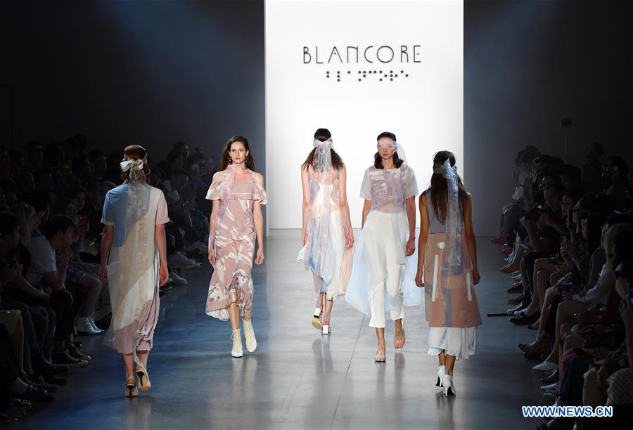 U.S.-NEW YORK-FASHION WEEK-BLANCORE