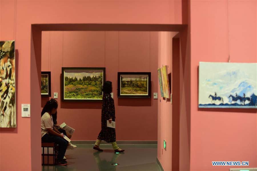 CHINA-INNER MONGOLIA-HOHHOT-OIL PAINTING EXHIBITION (CN)