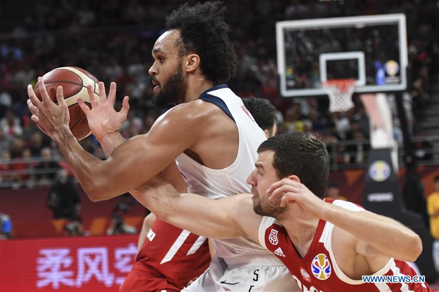 (SP)CHINA-BEIJING-BASKETBALL-FIBA WORLD CUP-USA VS POL(CN)