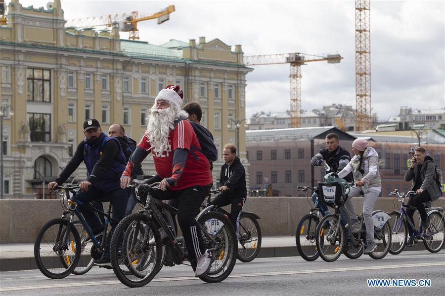 RUSSIA-MOSCOW-CYCLING FESTIVAL