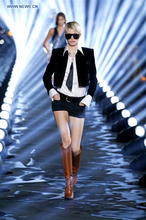 FRANCE-PARIS-FASHION WEEK-SAINT LAURENT