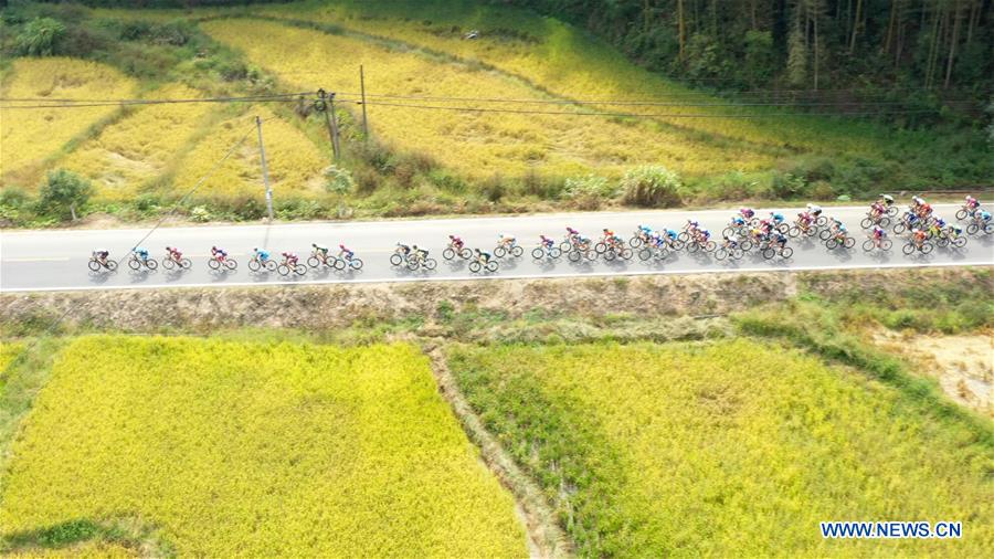 (SP)CHINA-YICHUN-CYCLING-10TH TOUR OF POYANG LAKE