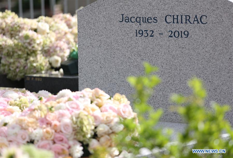 FRANCE-PARIS-JACQUES CHIRAC-TOMB