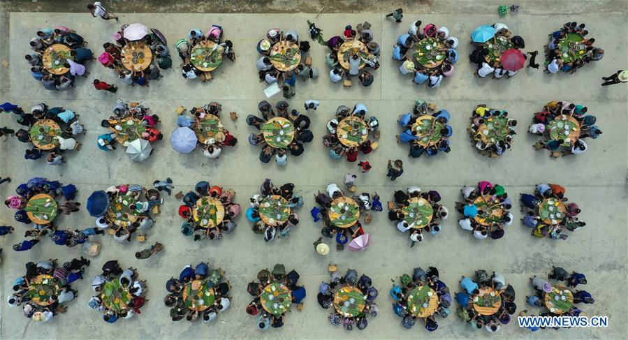 CHINA-HARVEST-AERIAL VIEW (CN)