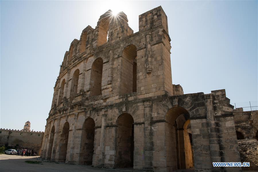 TUNISIA-EL JEM-AMPHITHEATRE