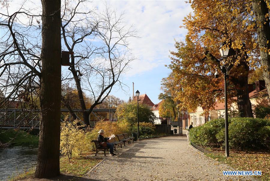 LITHUANIAN-VILNIUS-AUTUMN SCENERY