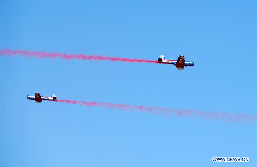 CHINA-JILIN-CHANGCHUN-PLA AIR FORCE-70TH ANNIVERSARY-CELEBRATIONS (CN)