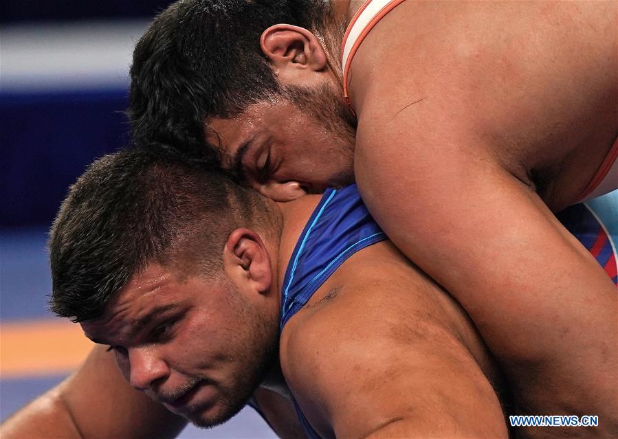 (SP)CHINA-WUHAN-7TH MILITARY WORLD GAMES-WRESTLING(CN)