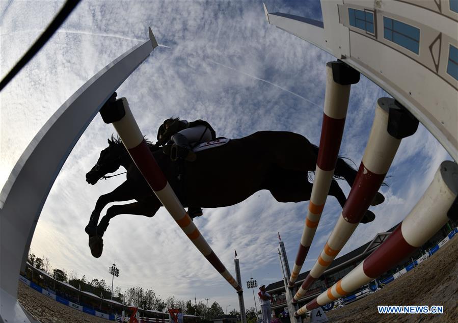 (SP)CHINA-WUHAN-7TH MILITARY WORLD GAMES-MODERN PENTATHLON