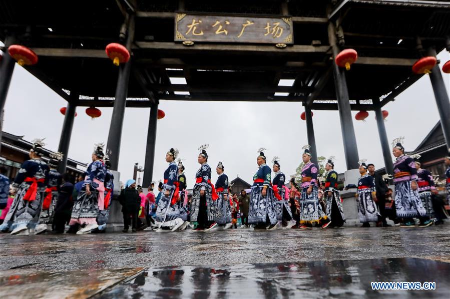 CHINA-GUIZHOU-DANZHAI-CHIXIN FESTIVAL-CELEBRATION (CN)