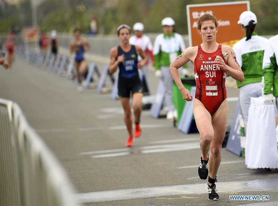 (SP)CHINA-WUHAN-7TH MILITARY WORLD GAMES-TRIATHLON