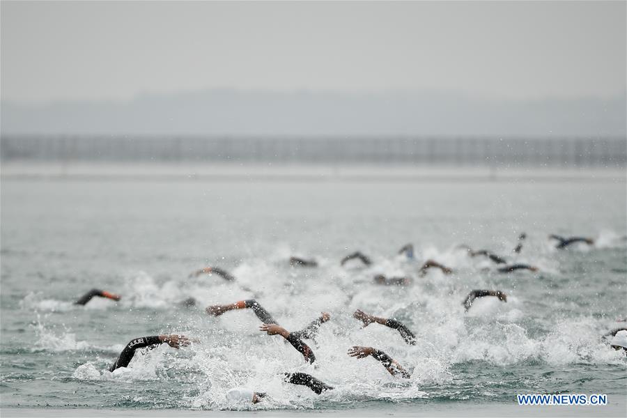 (SP)CHINA-WUHAN-7TH MILITARY WORLD GAMES-TRIATHLON