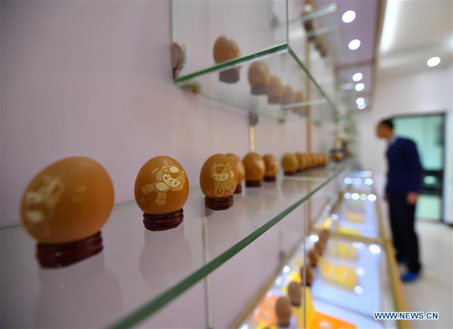 CHINA-JIANGXI-INTANGIBLE CULTURAL HERITAGE-EGG CARVING (CN)