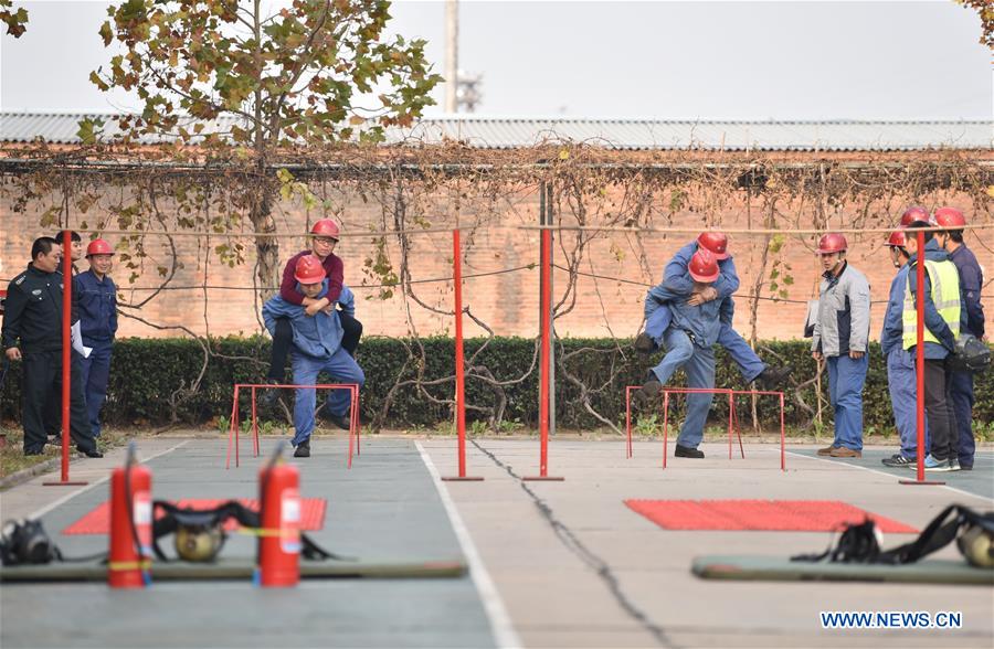 CHINA-HEBEI-DINGZHOU-FIREFIGHTING COMPETITION (CN)