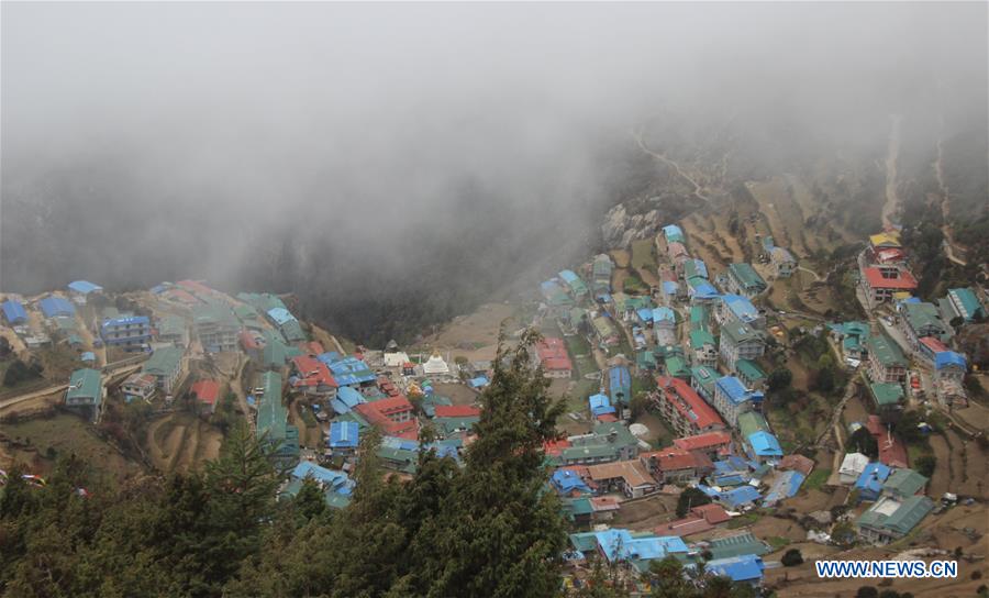 NEPAL-NAMCHE BAZAR-TOURISM