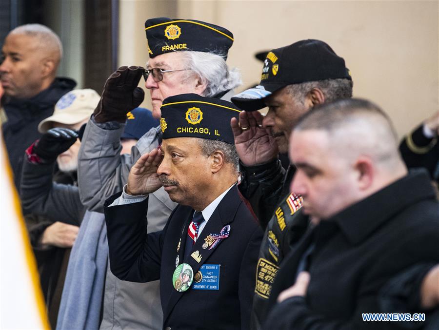 U.S.-CHICAGO-VETERANS DAY