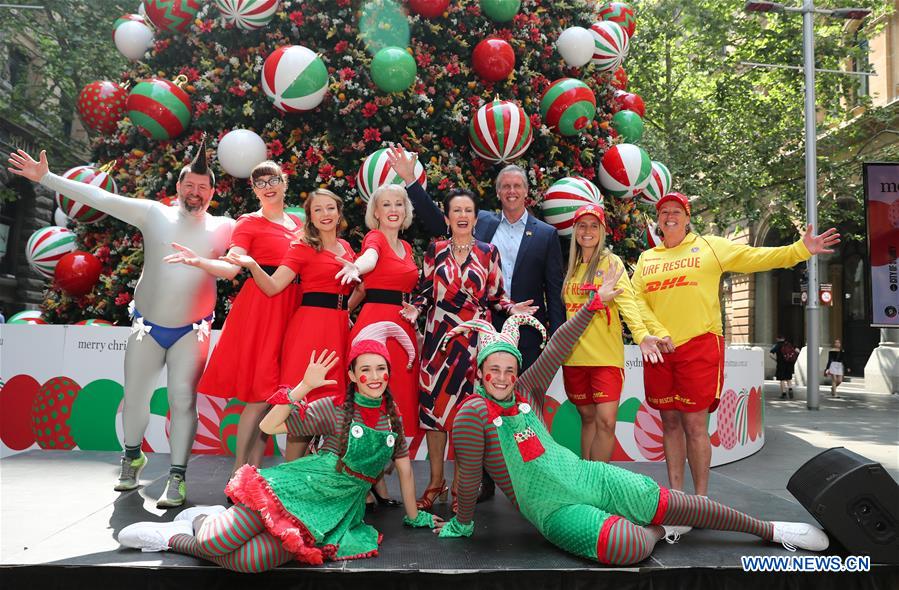 AUSTRALIA-SYDNEY-CHRISTMAS CELEBRATION-LAUNCHING EVENT