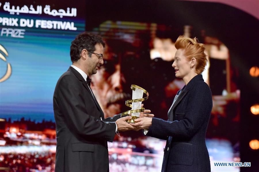 MOROCCO-MARRAKECH-FILM FESTIVAL-CLOSING-AWARDS