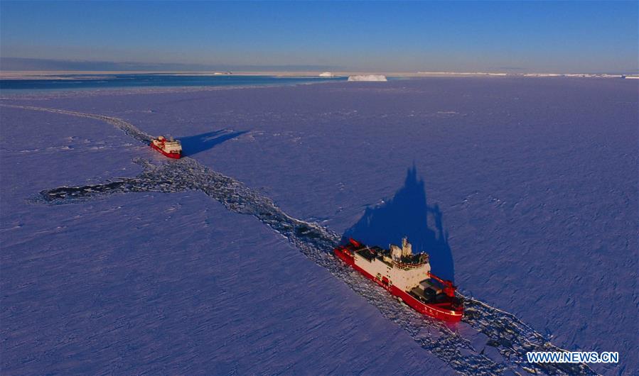 (EyesonSci) CHINA-ICEBREAKERS-XUELONG 2-XUELONG-ANTARCTIC EXPEDITION 