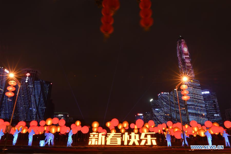 CHINA-SHENZHEN-SPRING FESTIVAL-LANTERN (CN)