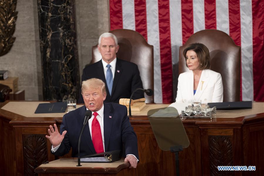 U.S.-WASHINGTON D.C.-TRUMP-STATE OF THE UNION-ADDRESS