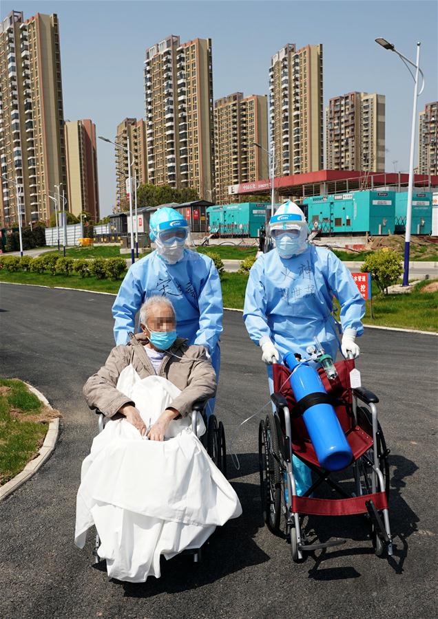 CHINA-HUBEI-WUHAN-COVID-19-MEDICAL WORKERS AND PATIENTS