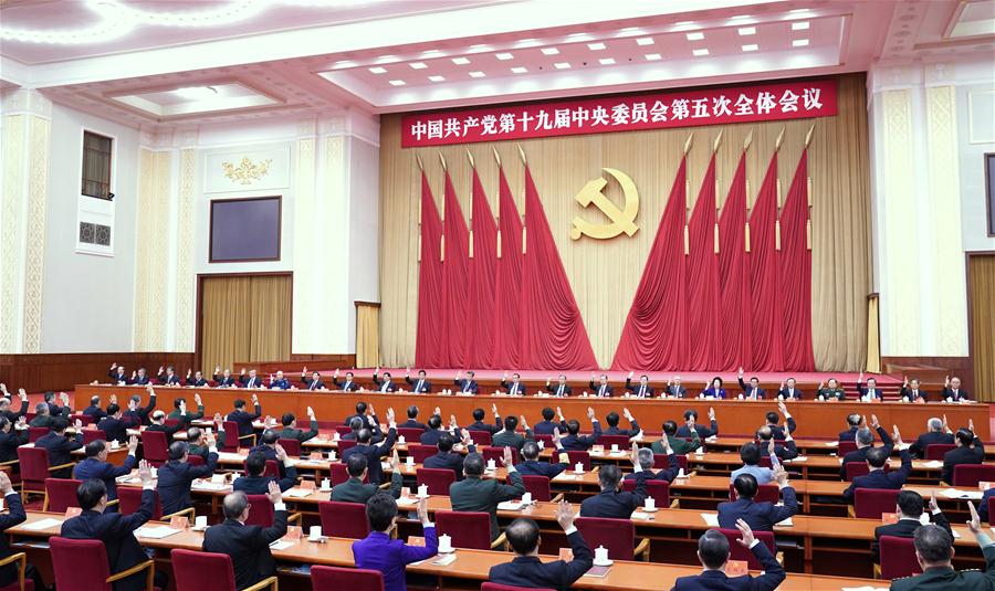 CHINA-BEIJING-19TH CPC CENTRAL COMMITTEE-5TH PLENARY SESSION (CN)