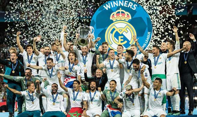 Real Madrid claims title of UEFA Champions League