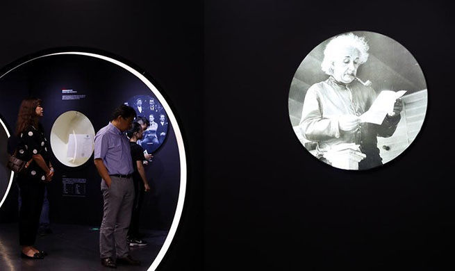 Exhibition of Albert Einstein opens to public in Shanghai