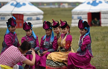 Nadam fair opens in N China's Inner Mongolia