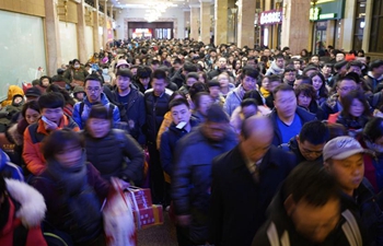 Chinese railway greets travel rush as Spring Festival is coming