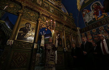 Orthodox Christmas mass celebrated in Gaza