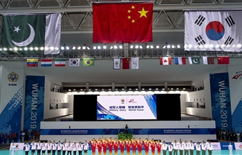 China Team win men's volleyball gold at Military World Games