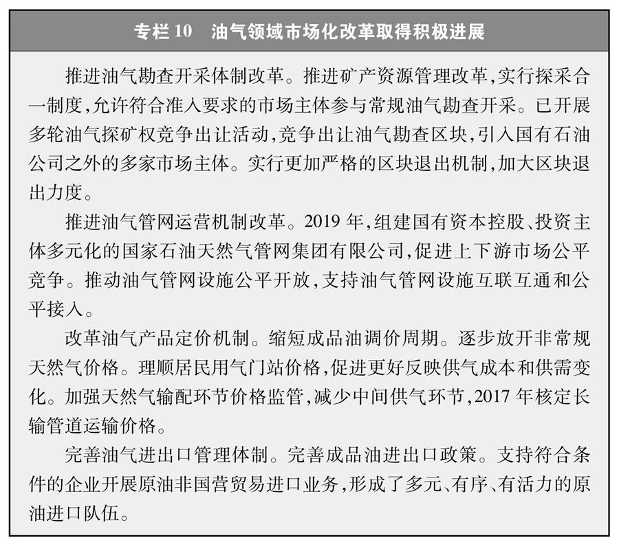 （圖表）［受權發布］《新時代的中國能源發展》白皮書（專欄10）