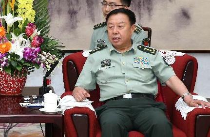 范長龍會見巴基斯坦空軍參謀長