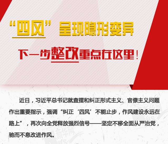 “四風”呈現(xiàn)隱形變異，下一步整改重點在這里！