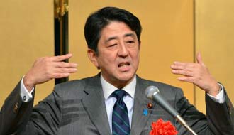 安倍今起訪美將晤奧巴馬 中日關(guān)系或成重要議題