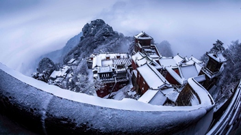 追夢足跡｜武當：云繞仙山，雪落紫金