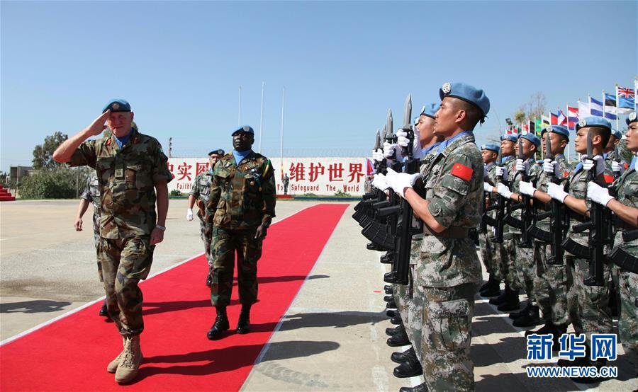 （國際·圖文互動）（1）中國赴黎維和官兵榮獲聯(lián)合國“和平榮譽勛章”